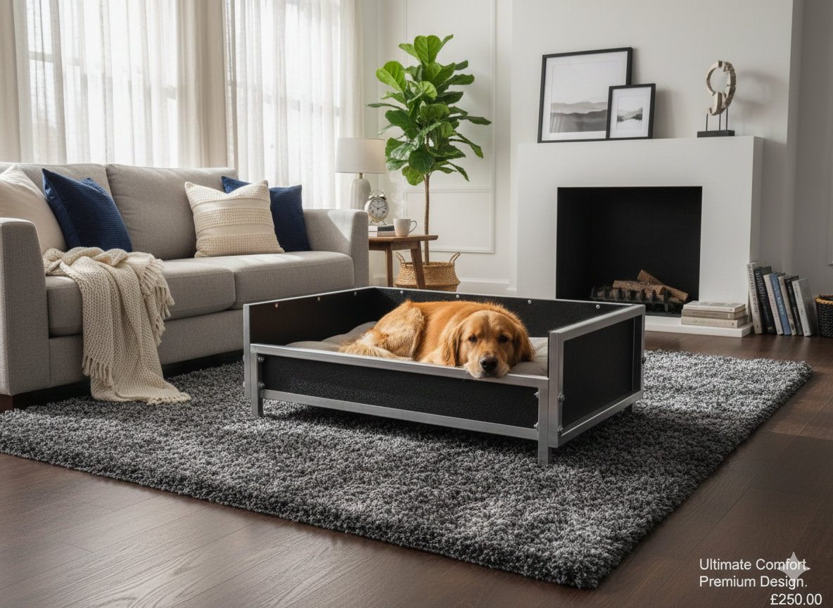 Premium Anti-Chew Dog Beds