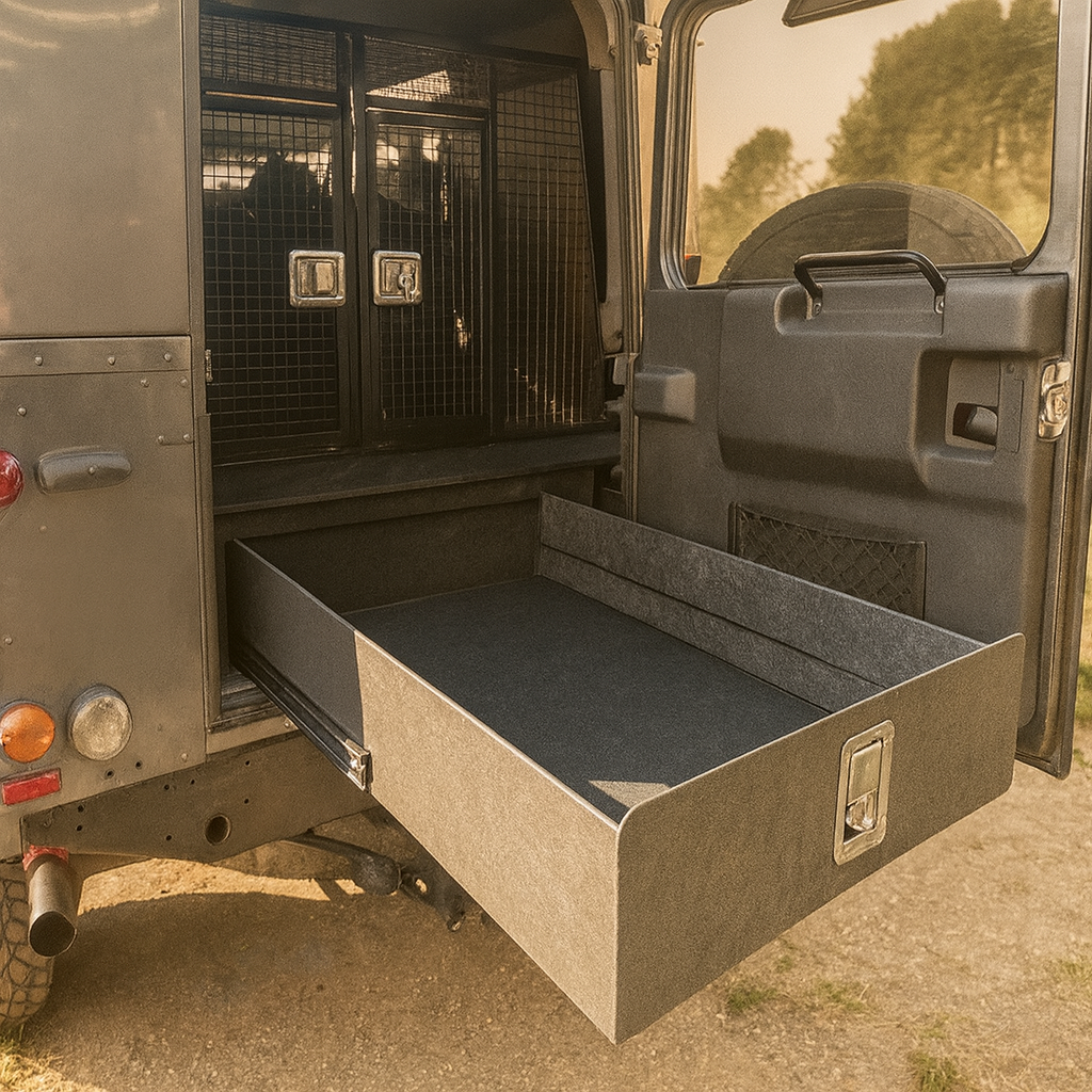 Land Rover Defender Gun Drawers