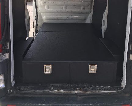 Land Rover Defender Gun Drawers